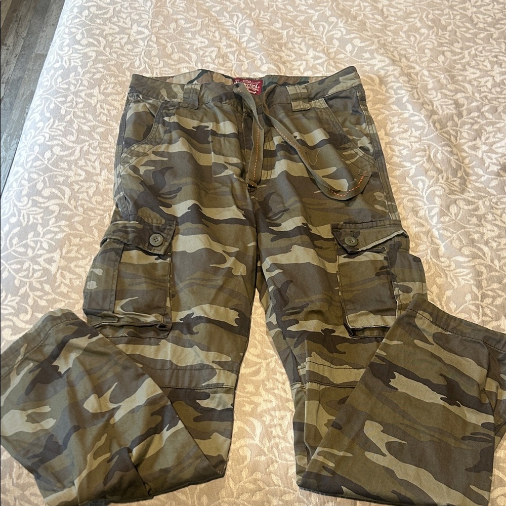 Men's matchstick Camouflage Cargo Pants